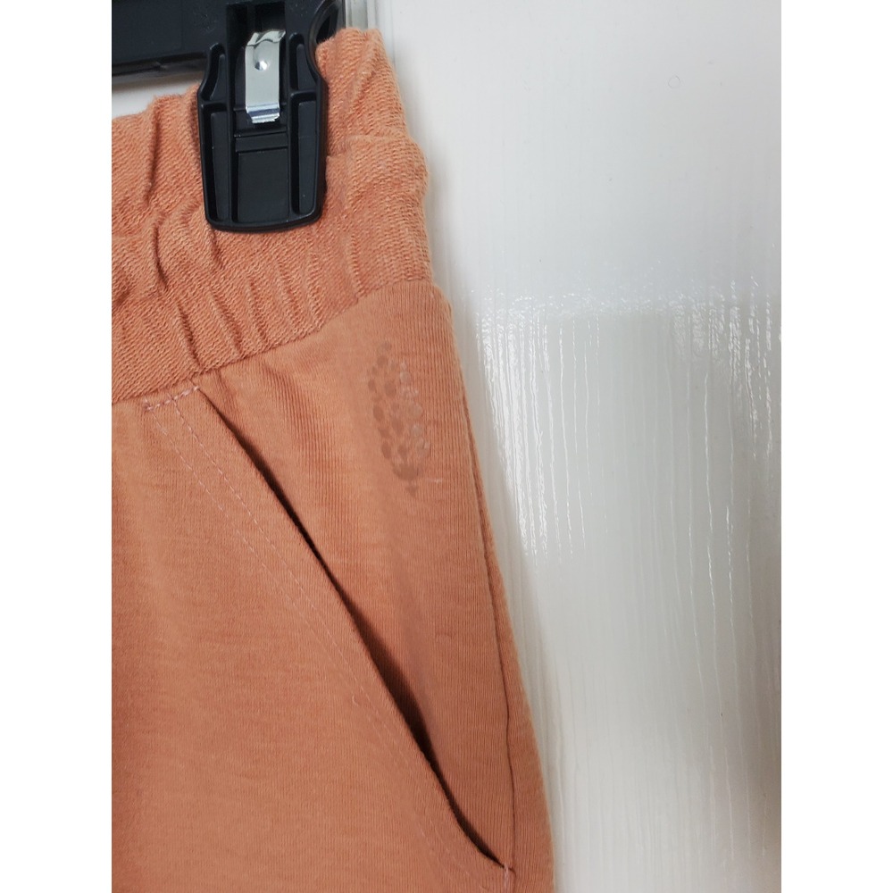 FP Movement Joggers Salmon Orange Drawstring Elastic Waist Sweatpants Size M - Picture 3 of 11